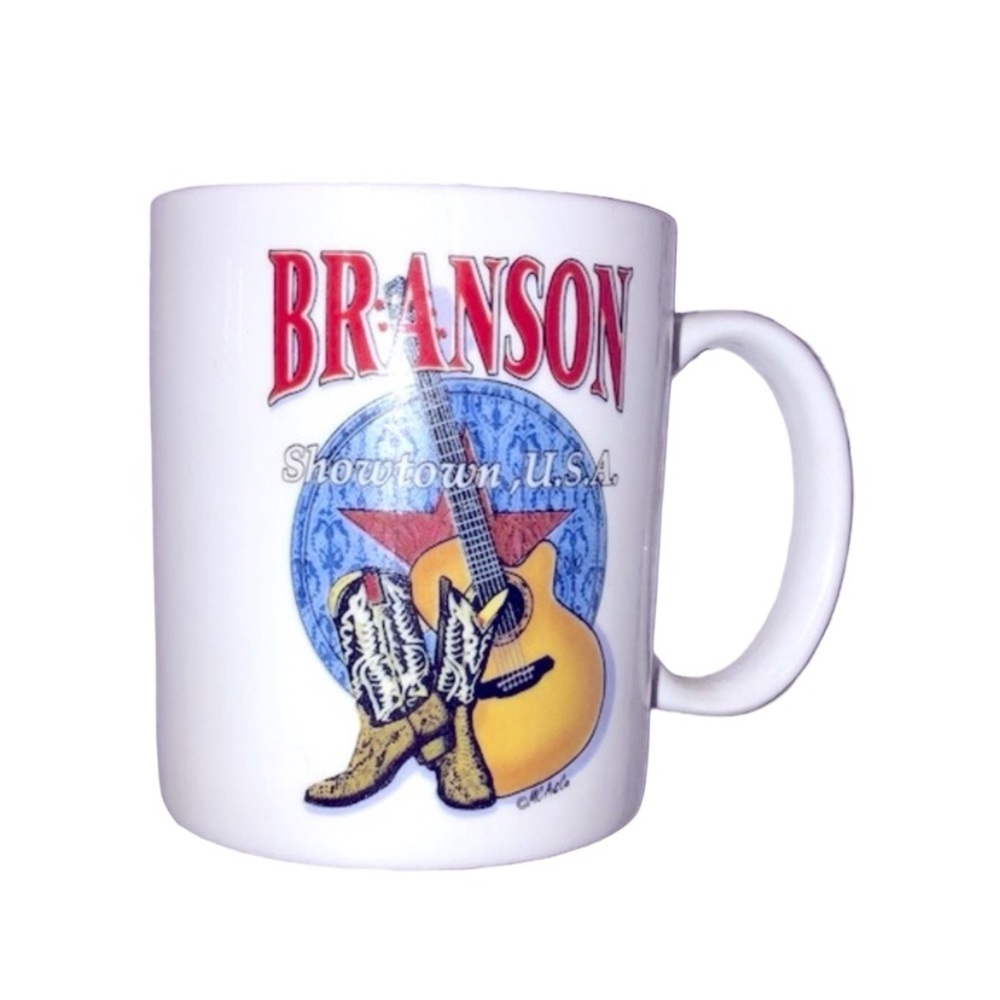Branson country western ceramic coffee mug